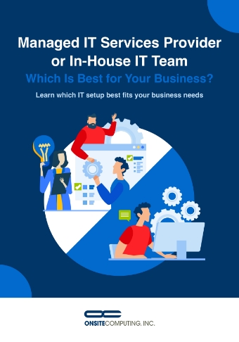 Managed IT vs Inhouse IT E-Book Cover